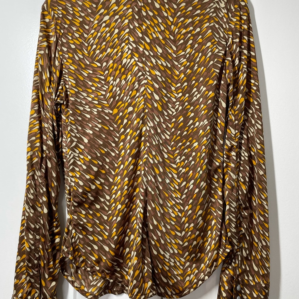 Diesel Vintage Pointed Collar Button Down Shirt size M - Picture 8 of 14